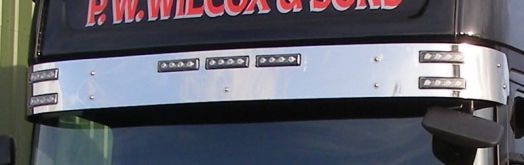 SCANIA SUN VISORS