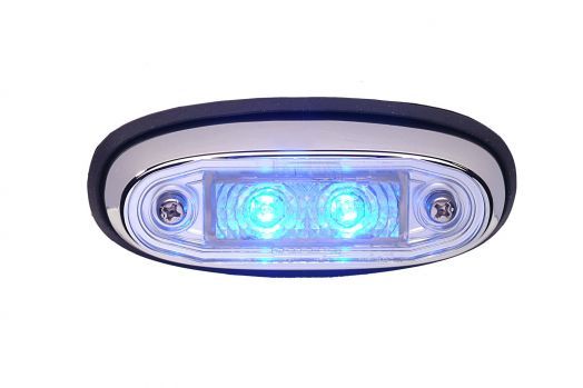 Boreman Surface Mount Chrome Housed LED's