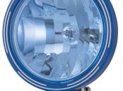 Boreman Plastic Housed blue glass spotlight bulbed side light - click to learn more