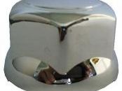 chrome nut caps