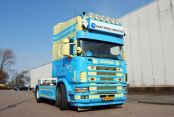 scania topline replacement visor 4 marker lights