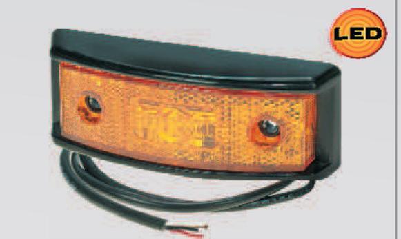Aspock Pro MULTI SML LED side marker light, indicator and reflector 12 & 24v