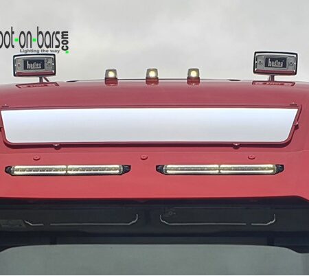 Flat LED name board for Iveco S-Way