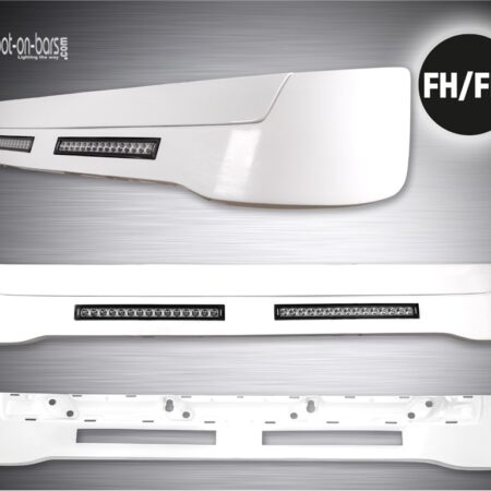 Sunvisor for Volvo FH/FM with LED spotlights