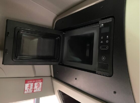 Iveco S Way microwave and fitting kit pic 1