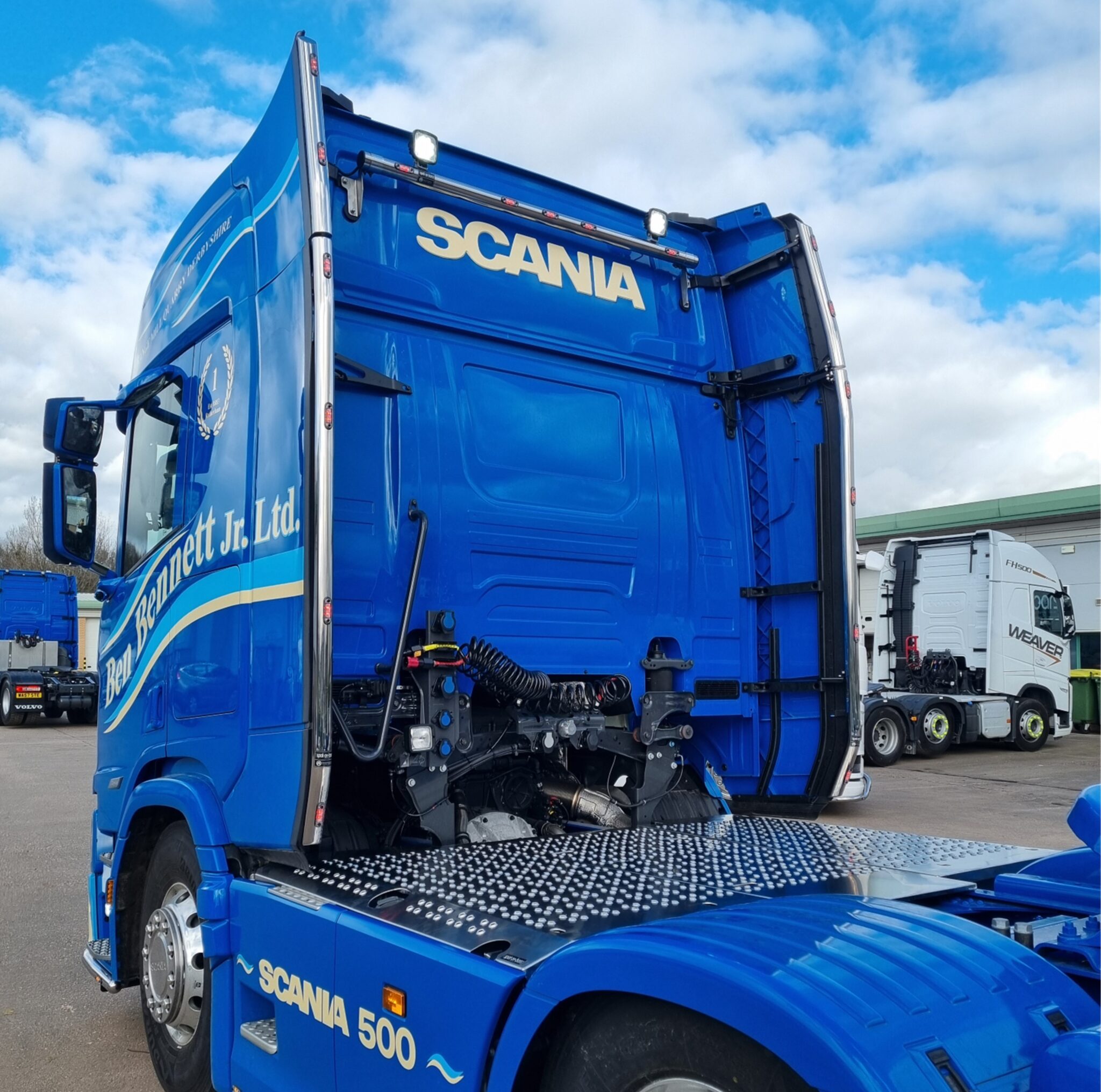 Ben Bennett Jr Scanias - Spot On Truck Bars