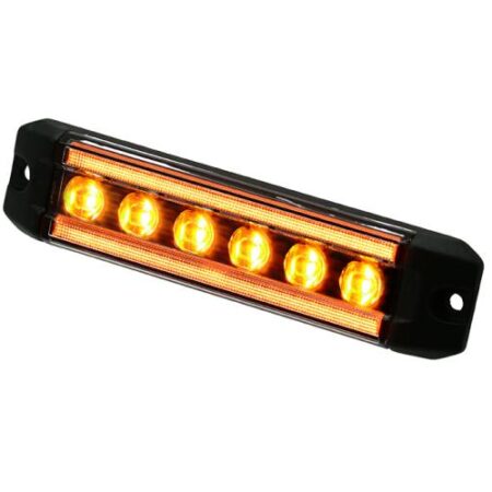 PRO-MINI-RAIL combination LED warning light and AMBER position light