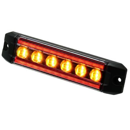 PRO-MINI-RAIL combination LED warning light and RED position light