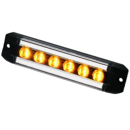 PRO-MINI-RAIL combination LED warning light and WHITE position light