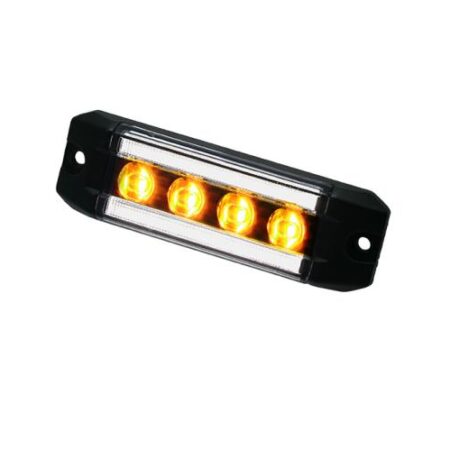 PRO-MICRO-RAIL combination LED warning light and WHITE position light