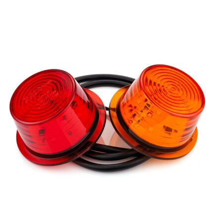 Horpol Red & Amber twin led module for rubber arm marker light