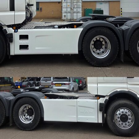 Side Skirts for MAN TG3 6x4