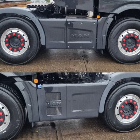 Side Skirts for MAN TG3 8x4 Heavy Haulage Tractor unit
